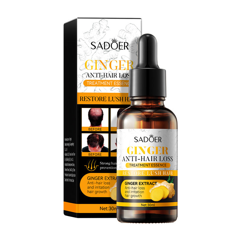 Ginger hair care serum