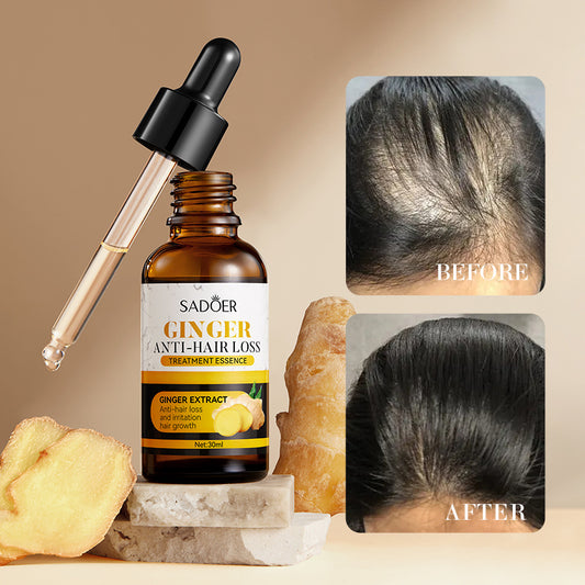 Ginger hair care serum